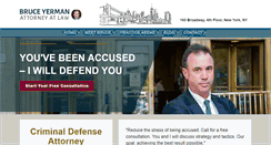 Desktop Screenshot of criminal-defense-law-nyc.com